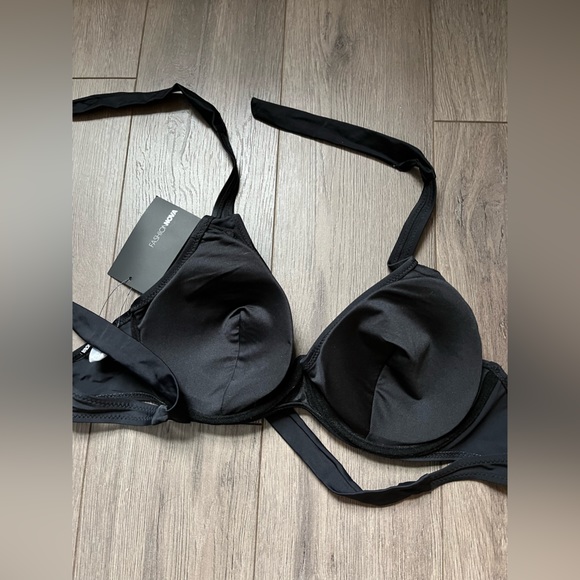 Fashion Nova - Black Bikini Top - Size 1x - Picture 5 of 5
